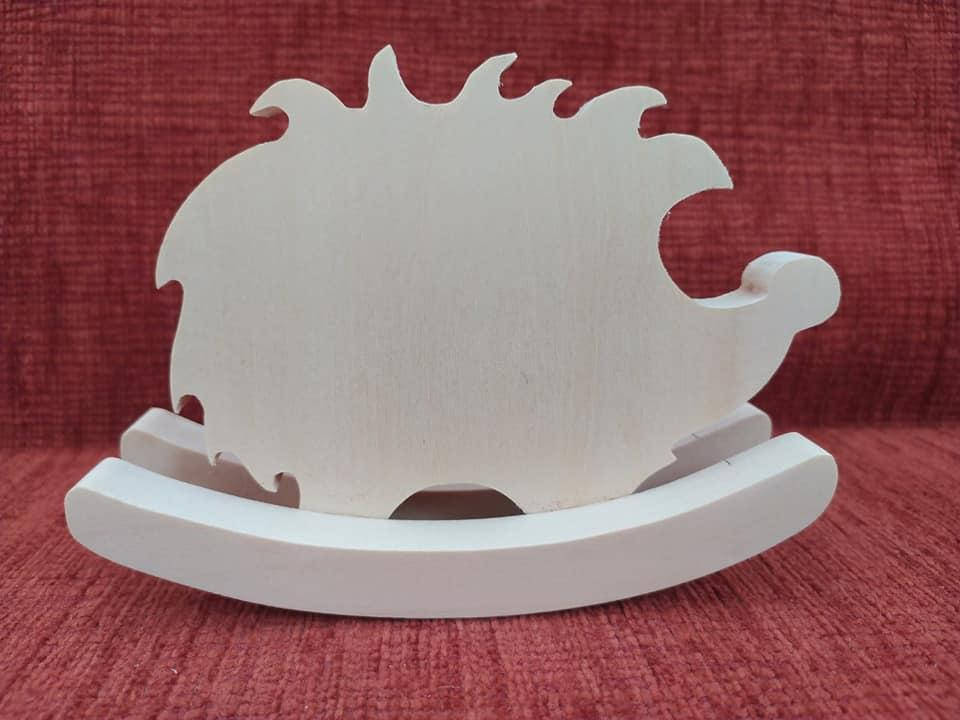 

Деревянная заготовка "Ежик-качалка" под розпись| декупаж| декорирование