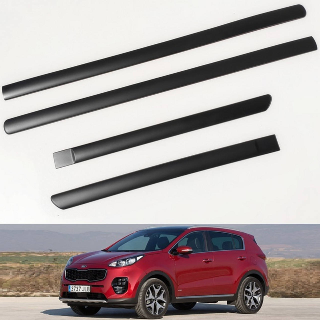 

Молдинги на двери для KIA Sportage Mk4 AWD 2015-2021