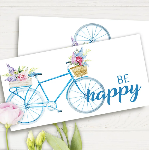 

Конверт для денег "Be happy"