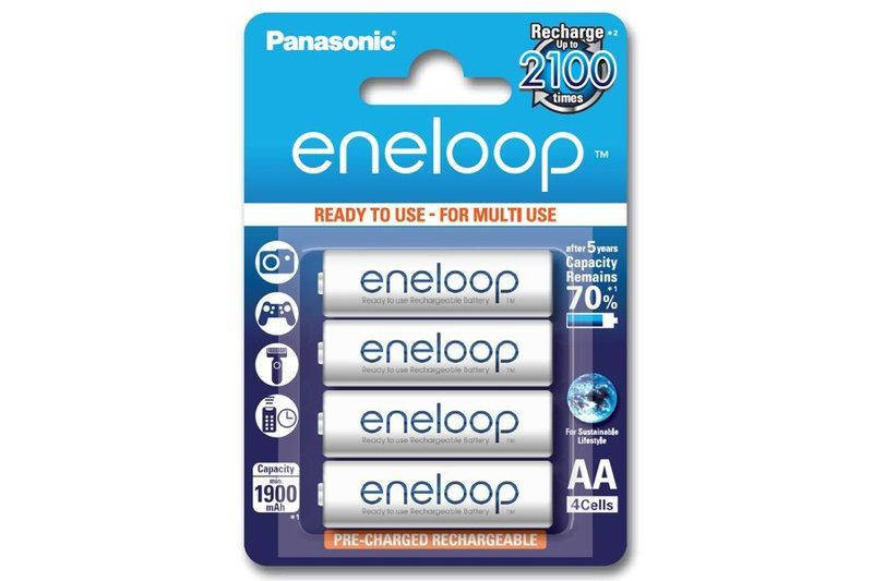 

Аккумулятор АА Panasonic eneloop 1,2V 2000mAh (4шт.)