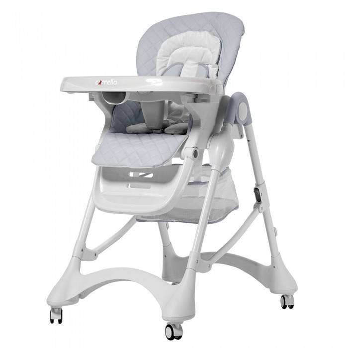 

Детский стульчик для кормления CARRELLO Caramel CRL-9501/3 Cloud Grey, Серый