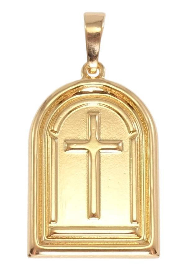 

Кулон ХР Позолота 18K "Ладанка с Крестом"