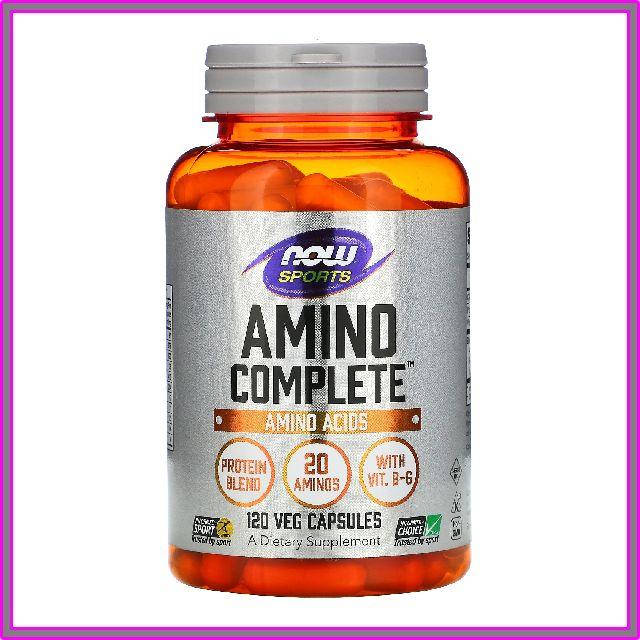 

Now Foods Amino Complete аминокислотный комплекс 120 вегетарианских капсул