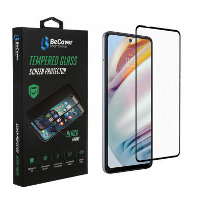

Стекло защитное BeCover Motorola Moto G60 Black (706899), Черный