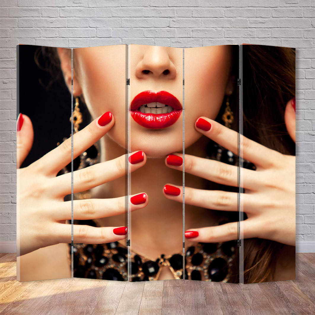 

Ширма "Алые ноготки", Алый