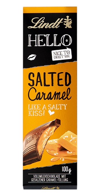 

Шоколад Lindt Hello Milk Chocolate Salted Caramel 100 g *30/04/2022