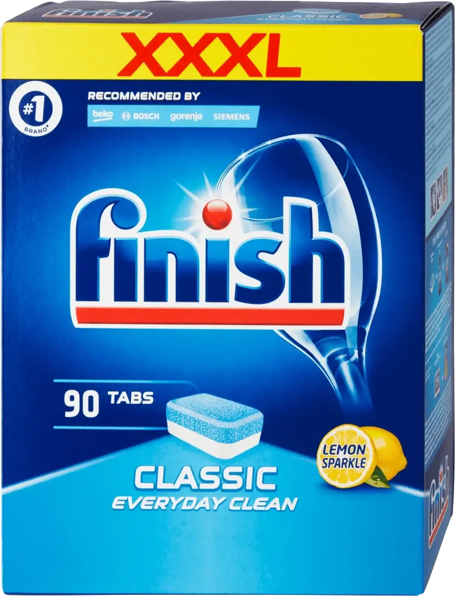 

Таблетки для посудомоечной машины Finish Classic Lemon 90 шт