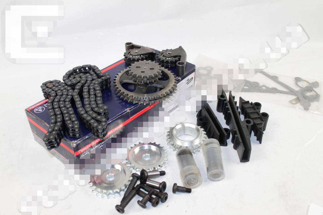 

Ремкомлект ГРМ 72/92 дв.405, 406, 409 Euro-3 полный "Золотая серия" (звезды 5шт+рычаг 2шт+гидронат. 2шт+цепь