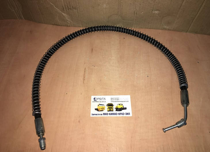 

33097-3408040 Шланг ГУР ГАЗ 3309, 4301, ГАЗ 66 короткая трубка (ЕВРО обжим, рукав) (пр-во SEMPERIT)