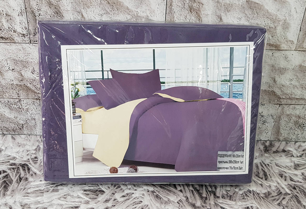 

Постельное белье двуспальное однотонное (ткань сатин ), Разные цвета