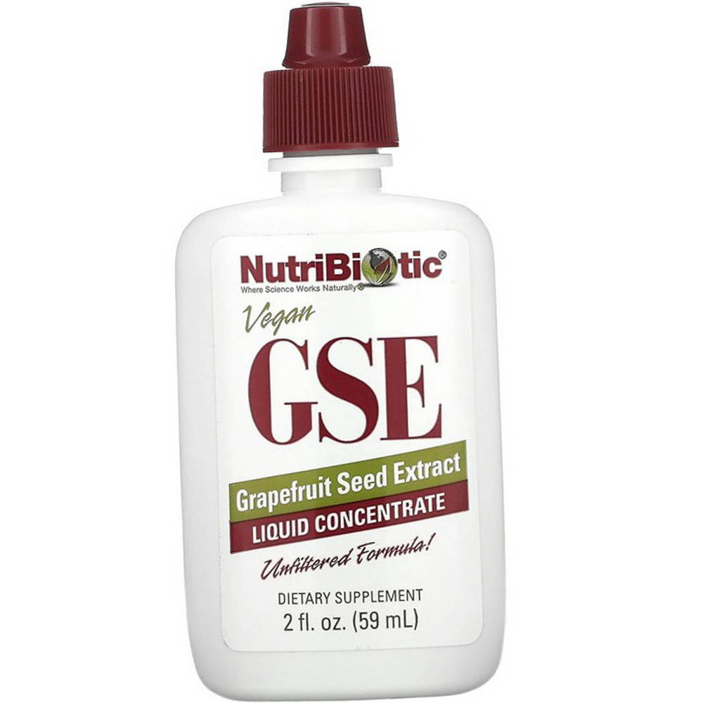 

Экстракт семян грейпфрута NutriBiotic Vegan GSE 59 ml