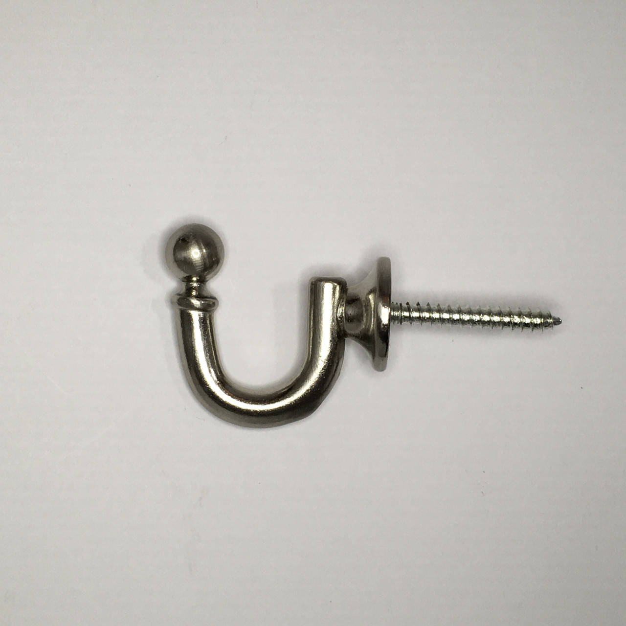 

Крючок держатель, подхват для штор "Слоник" стандарт 33мм серебро, Разные цвета