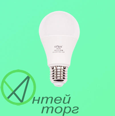 

Лампочка світлодіодна LED "Luxel" звичайний цоколь 10Вт Е27