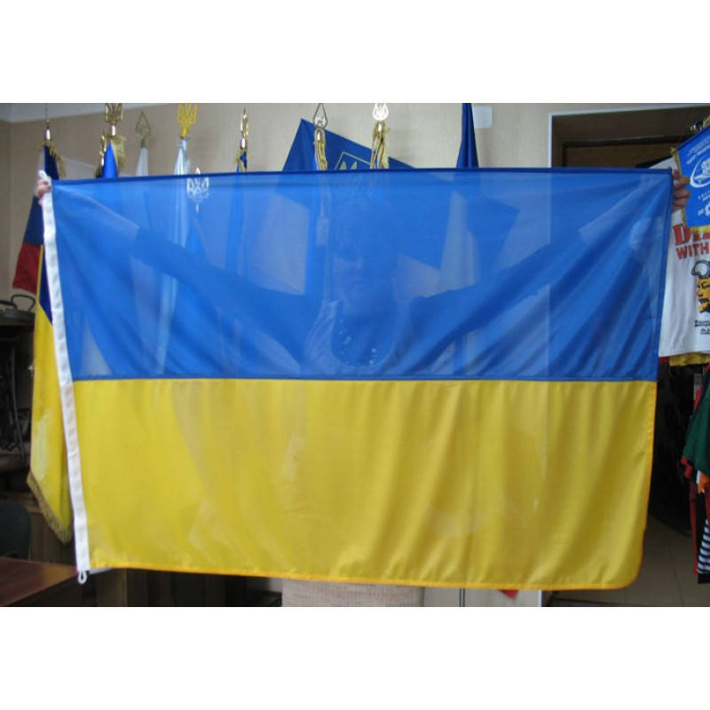 

ТОП Продаж - Флаг Украины с карманом для флагштока и завязками