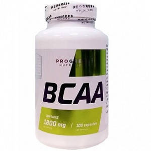 

Аминокислоты (БЦАА) Progress Nutrition BCAA 1800 mg (100 капсул.)