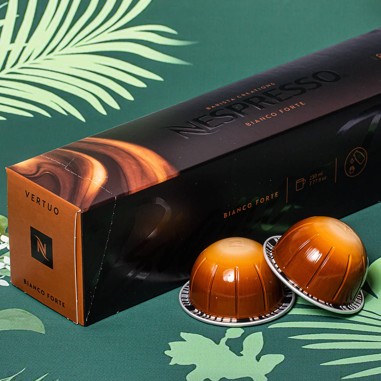 

Кофе в капсулах Nespresso Vertuo Barista Creations Bianco Forte, Швейцария (10шт) НАСЫЩЕННЫЙ И ЗЛАКОВЫЙ