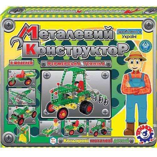 

Металлический конструктор 1936 Фермерская техника 253 детали