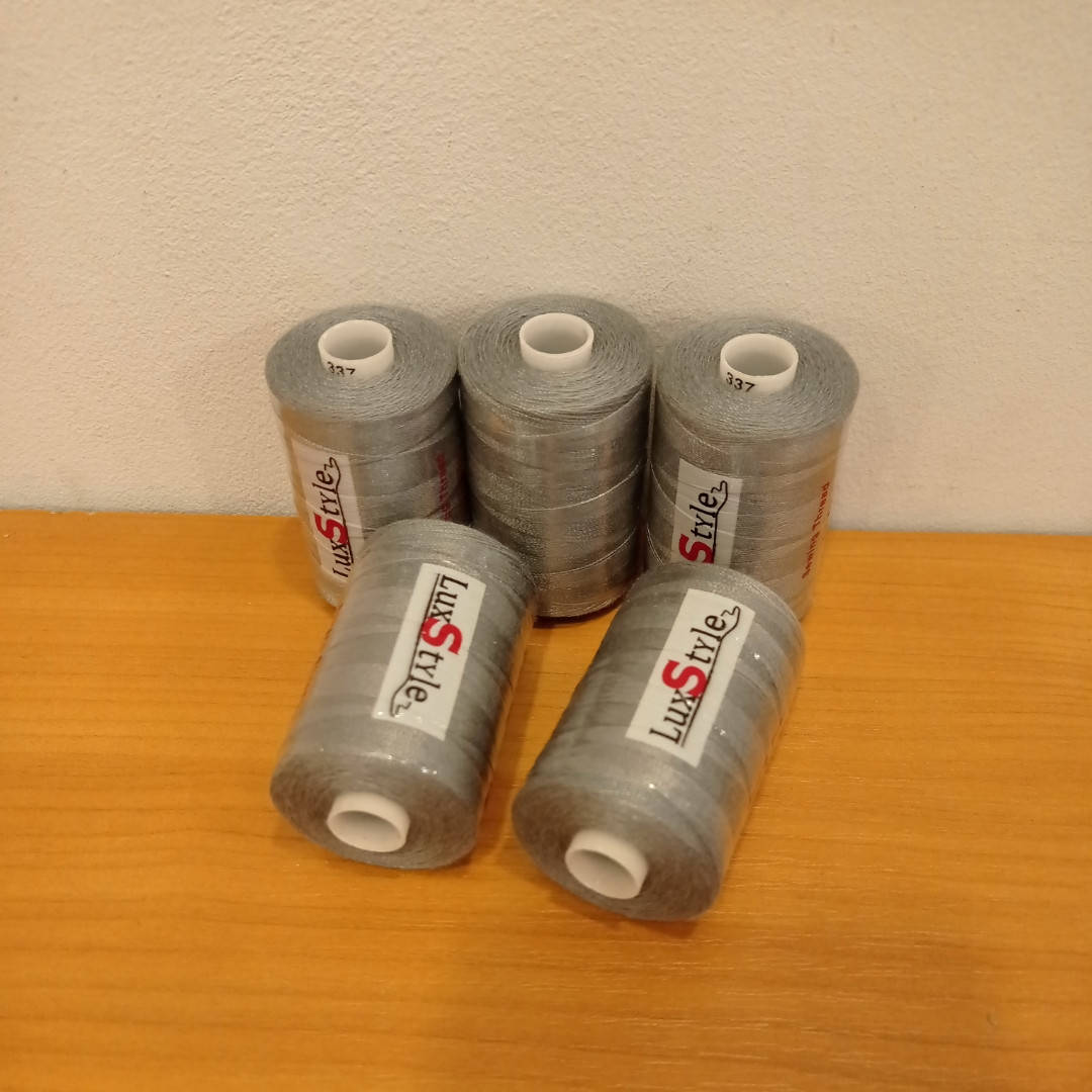 

Нитки швейные LuxStyle 20/2-500м (100% полиэстeр) №_337, Разные цвета