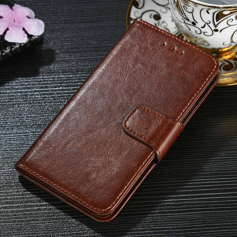 

Чехол Idewei для Meizu M8 / M813H книжка кожа PU коричневый
