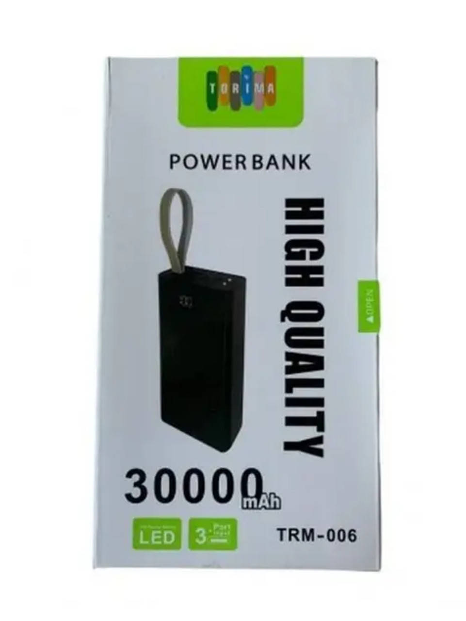 

ПоверБанк PowerBank Original Torima TRM-006 30000mAh.Внешний аккумулятор Power Bank