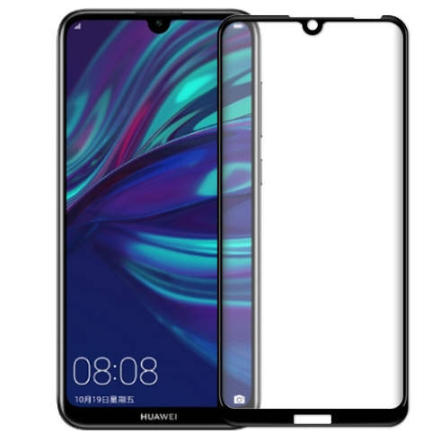 

Защитное стекло для Huawei Y6 2019 на экран 5д HQ защитное стекло на телефон хуавей у6 2019 черное HQG, Черный