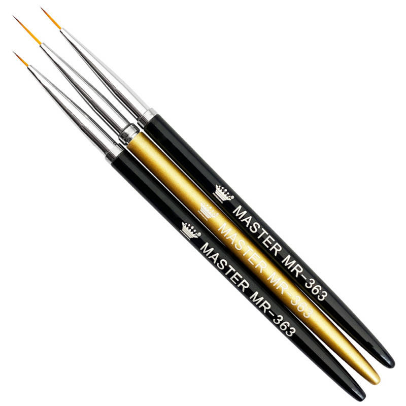 

Набор 3х тонких кистей для росписи BEAUTY MR-363