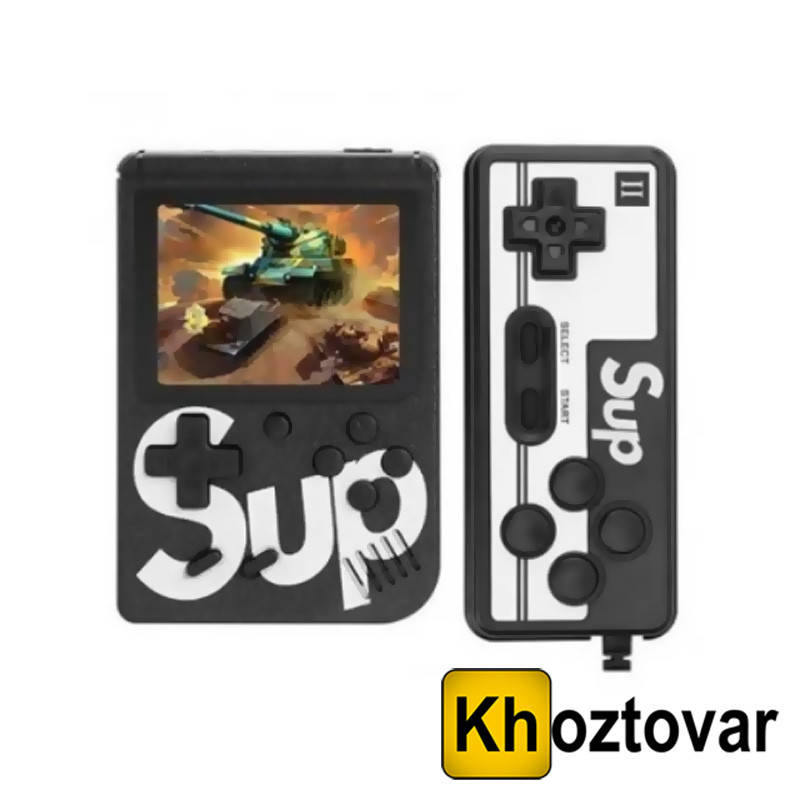 

Портативная игровая приставка с джойстиком SUP Game Box 400 в 1 Черный