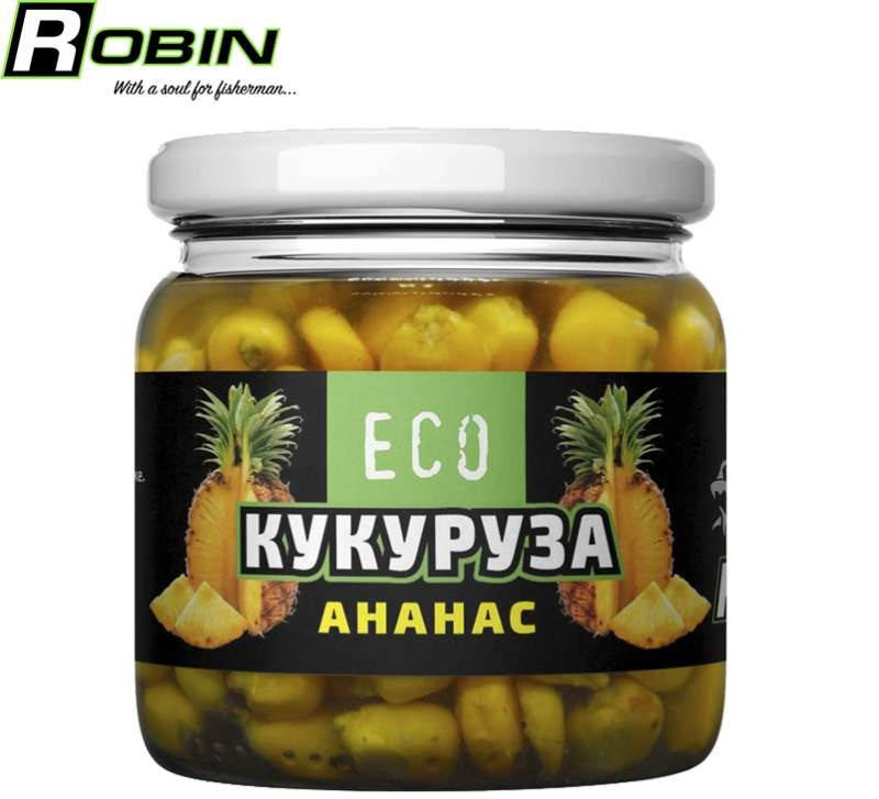 

Кукуруза консерв. ECO ROBIN 200гр. ананас