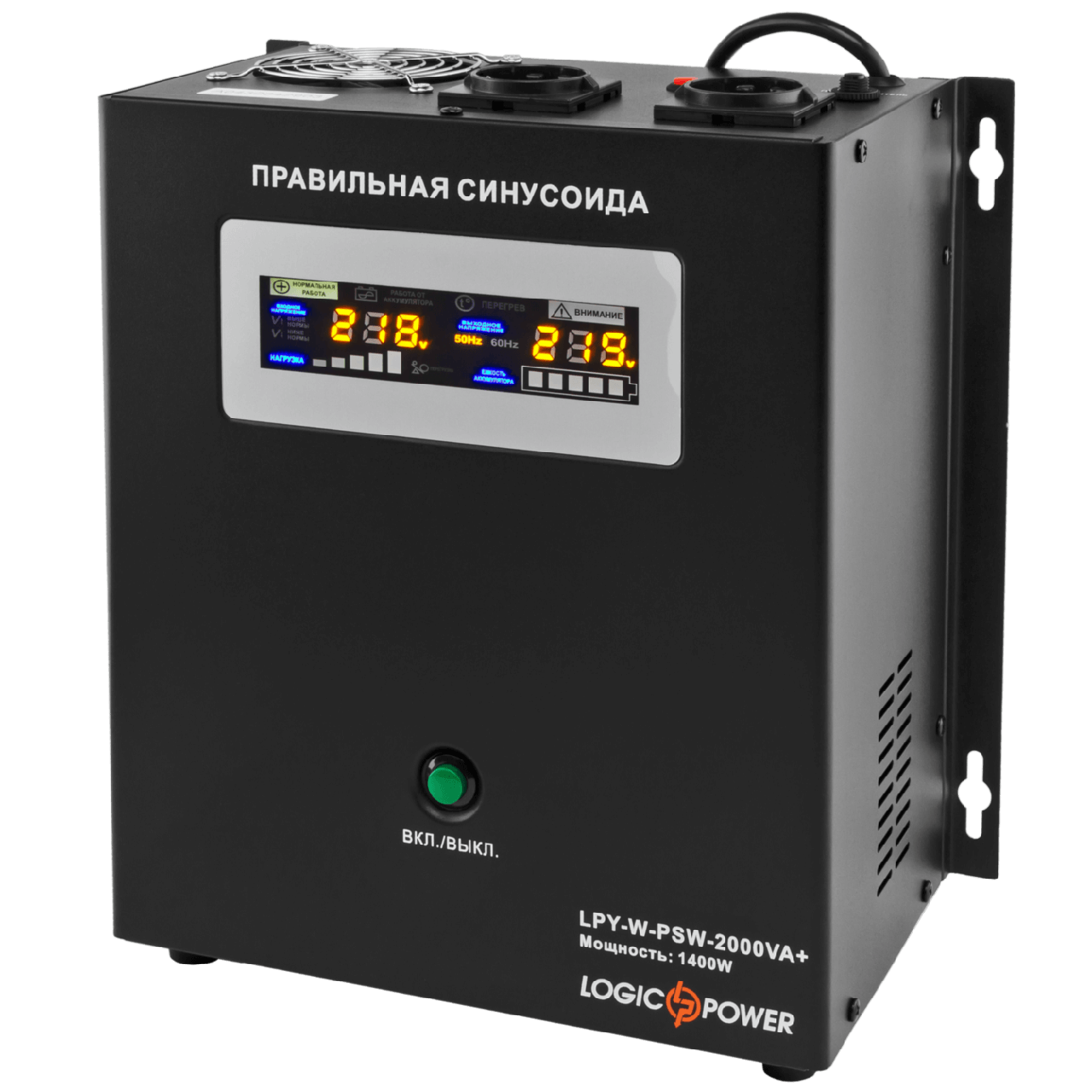 

Источник бесперебойного питания LogicPower LPY-W-PSW-2000VA + (1400Вт, 24В)