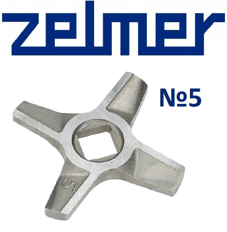 

Нож двухсторонний для мясорубки Zelmer №5 ZMMA025X (A861009)