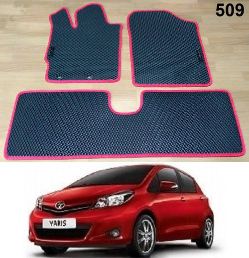 

Коврики ЕВА в салон Toyota Yaris '11-19, Черный