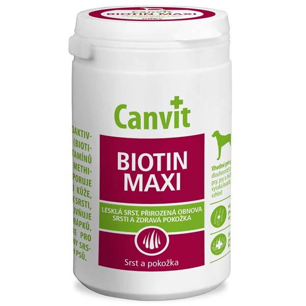 

Витамины для собак Canvit Biotin Maxi 500 г