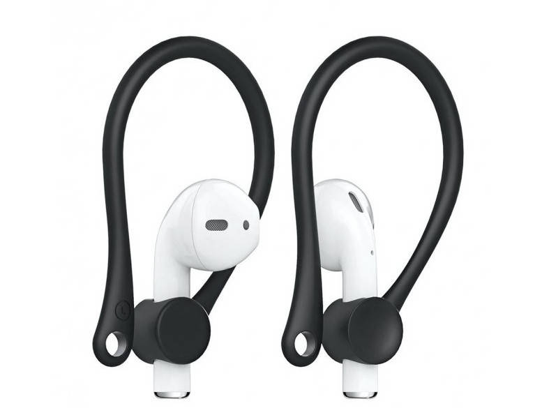 

Держатели для наушников AirPods, защита от потери и падения Черные, Черный