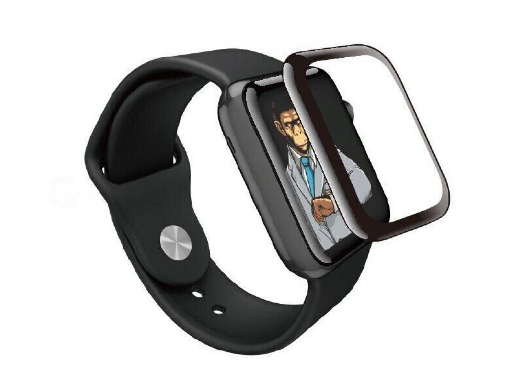 

Защитное стекло Apple Watch 3D Full Glue 42mm black, Черный