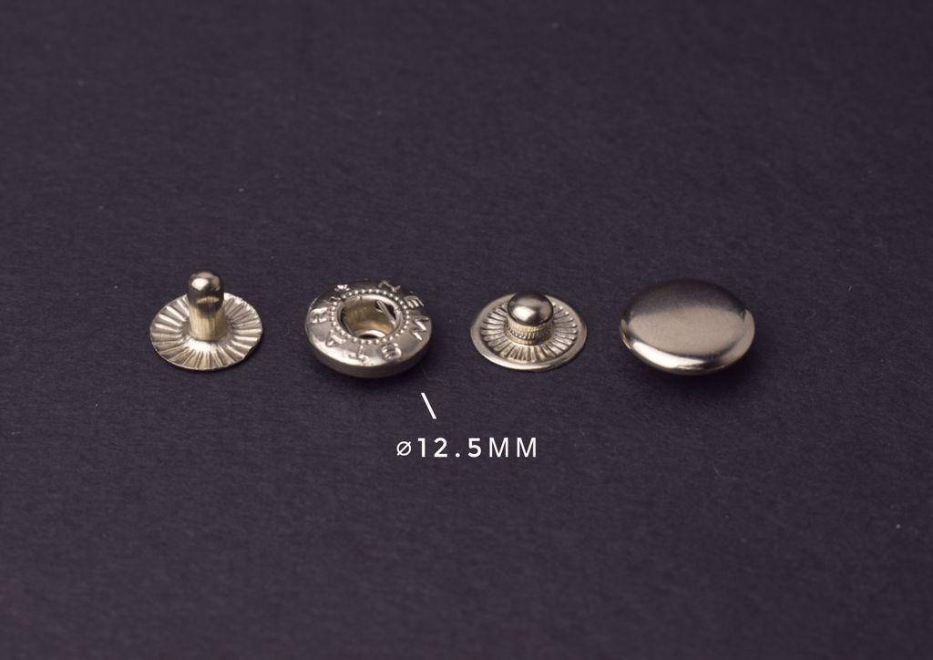 

Кнопка Альфа 12,5 мм, цвет: никель, упаковка 20 шт