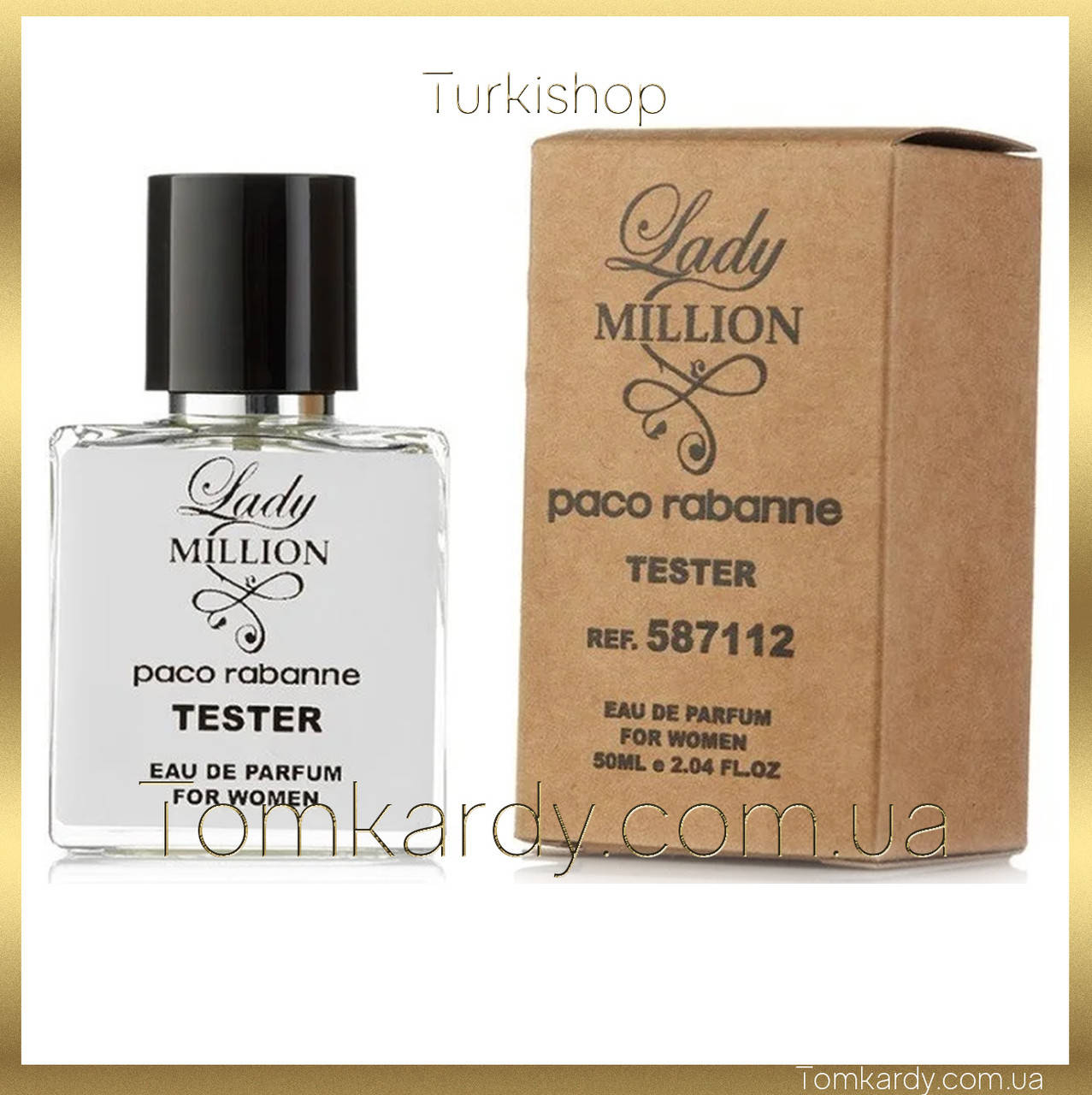 

Женские духи Paco Rabanne Lady Million [Tester Концентрат] 50 ml. Пако Рабан Леди Миллион (Тестер) 50 мл.