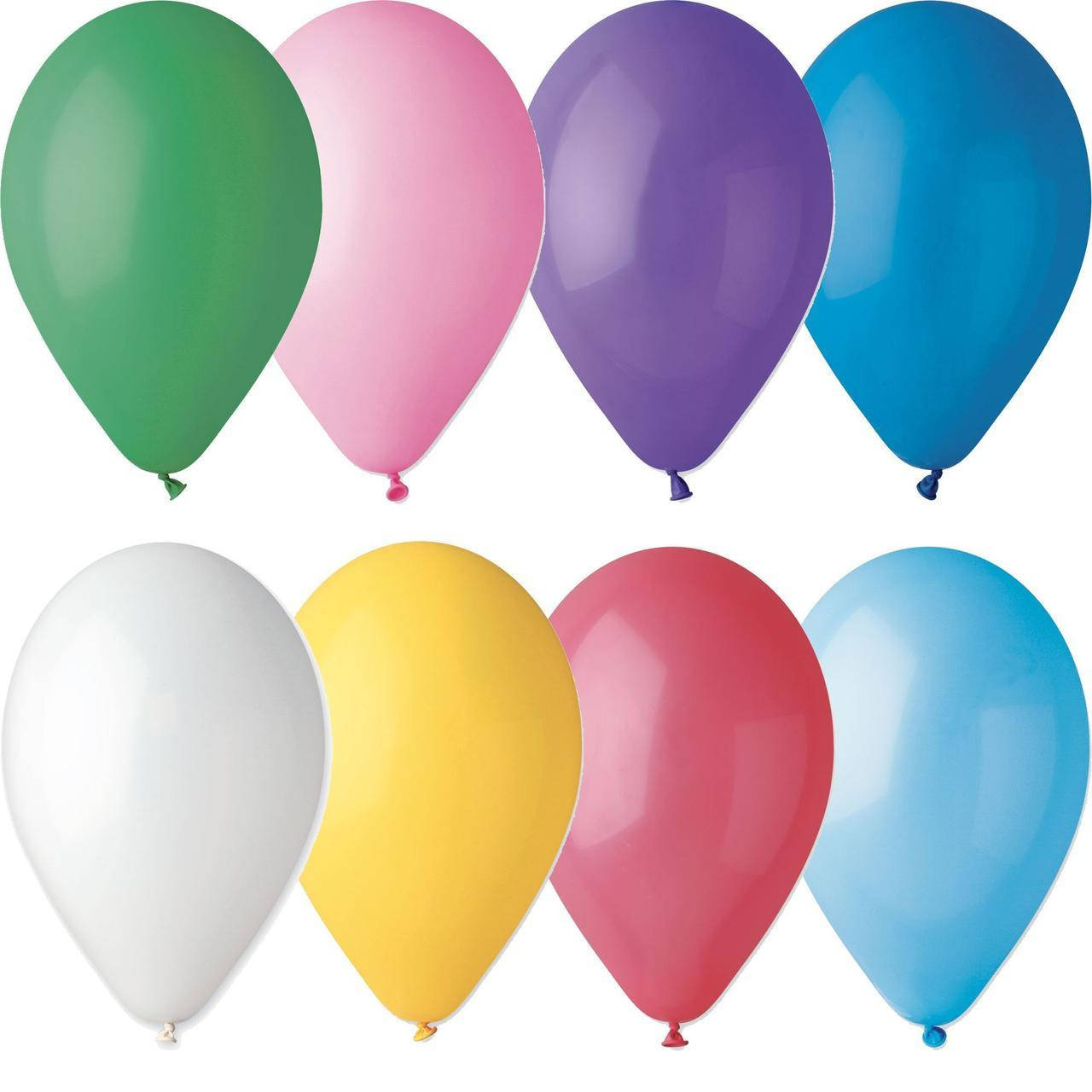 

Латексный шар 14"(35см) пастель ассорти Gemar