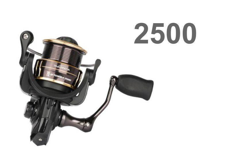 

Безынерционная катушка Tsurinoya Storm  black&gold, Золотистый