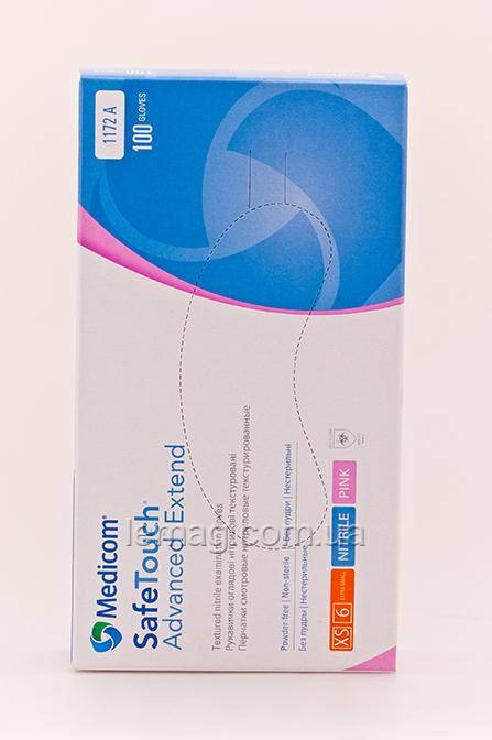 

Medicom SafeTouch Extend Pink Перчатки нитриловые 3.6 г, 100 шт - Розовые, Розовый