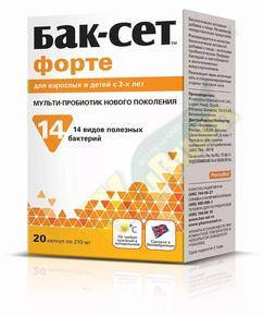 

Импорт Бак-сет форте ⭐ 0,21г №20 капсулы