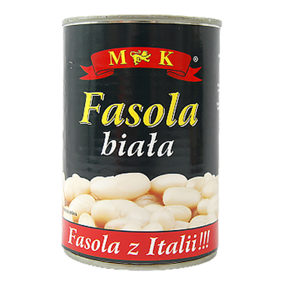 

Квасоля МК біла консервована fasola biala MK 400g/240g 12шт/ящ (Код : 00-00005747)