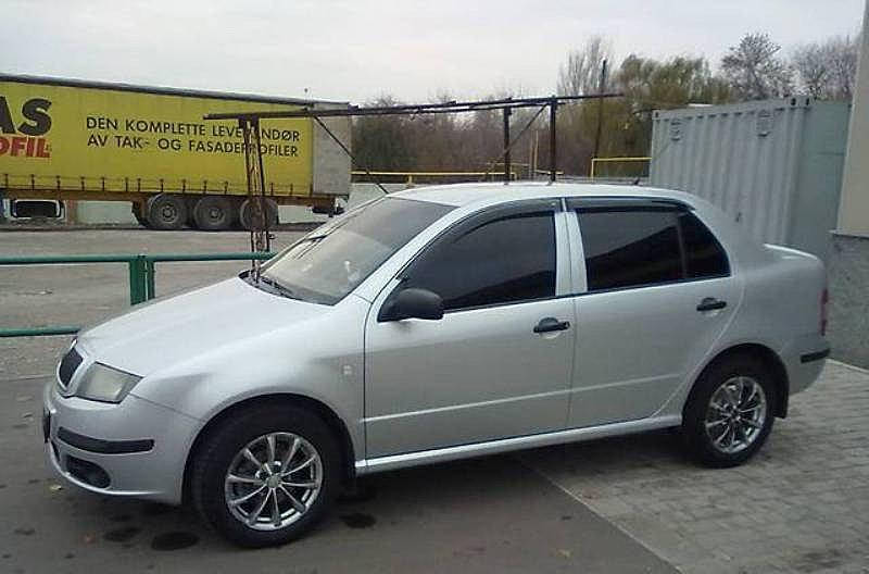 

Дефлекторы окон, ветровики Skoda Fabia I Sd, Hb 2000-2007 Cobra