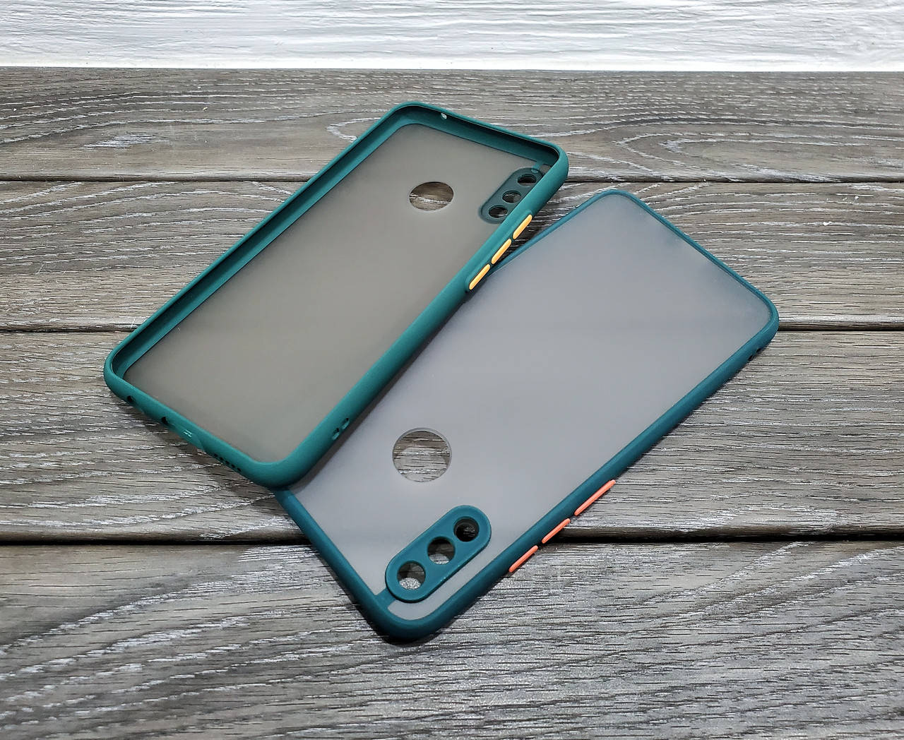 

Матовый чехол бампер для Honor 8x зеленый противоударный защита камеры, Зелёный