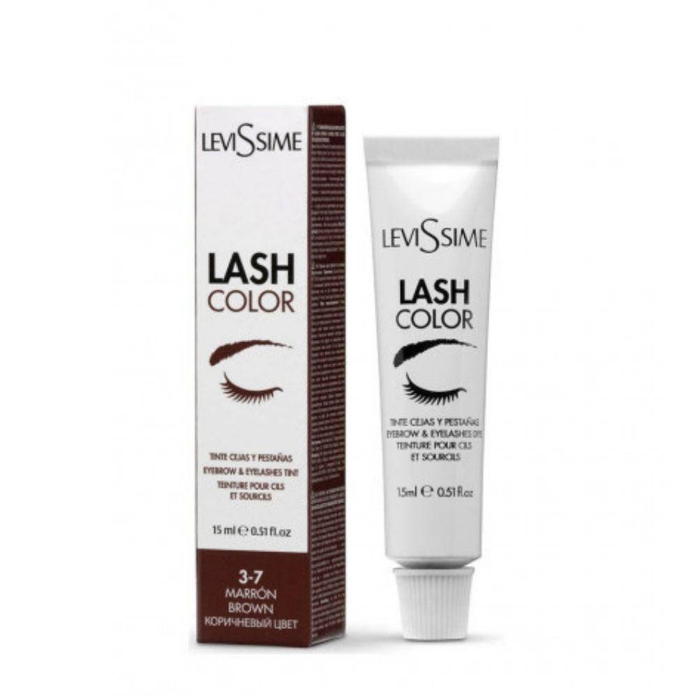 

Краска для бровей и ресниц Levissime Lash Color, цвет 3-7 коричневый 15 мл