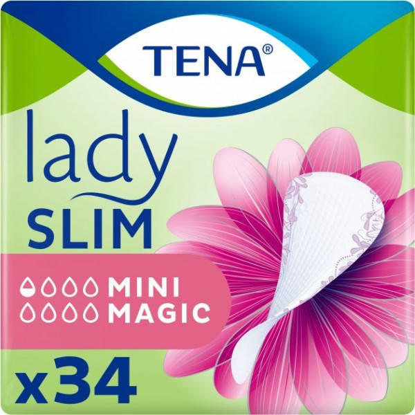 

Прокладки урологические Tena Lady Slim Mini Magic, 34 шт