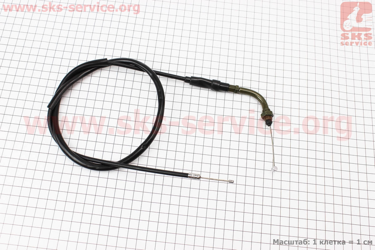 

Трос газа (трос 100см; кожух 90см) на мотоцикл CB125-250 Viper 125J