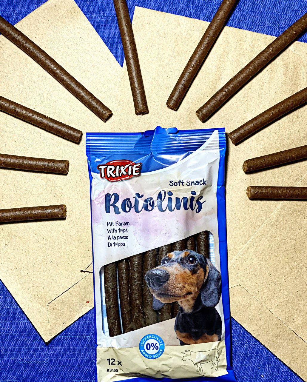 

Лакомство для собак TRIXIE ROTOLINIS с говяжьим желудком 120 гр (12 шт х 10 гр)