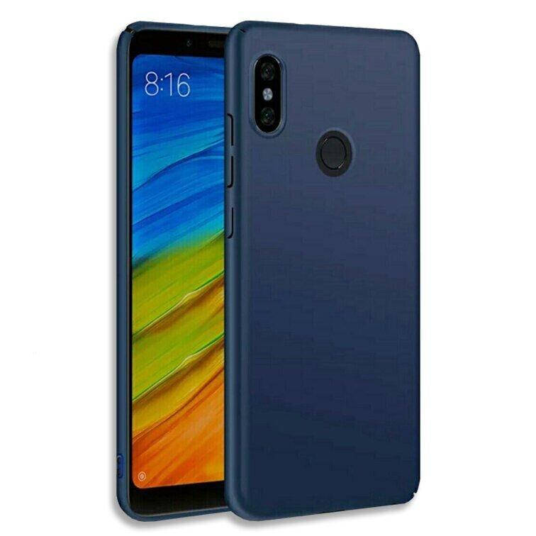 

Чехол Бампер с покрытием Soft-touch для Xiaomi Redmi S2 цвет Синий