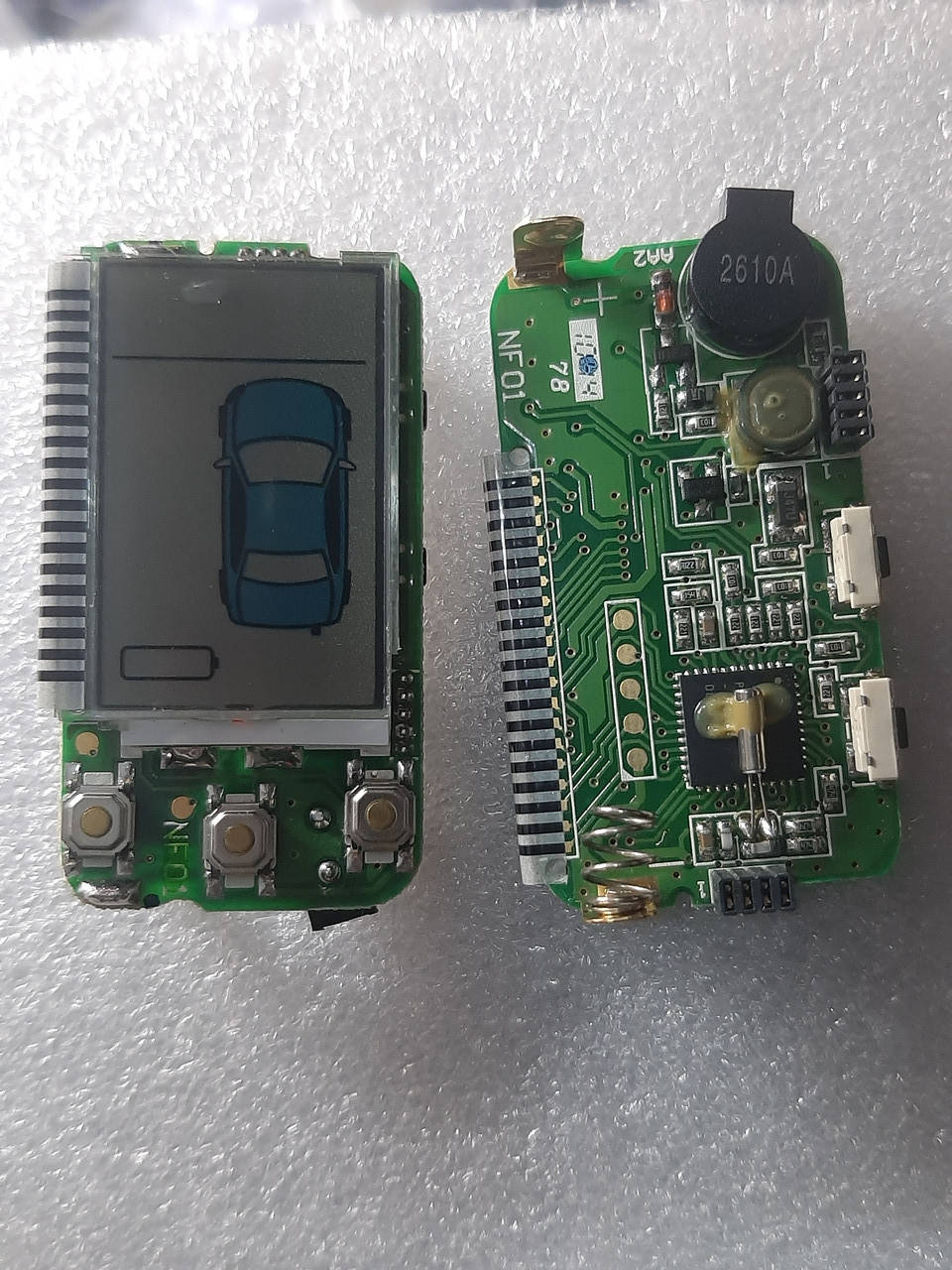 

Плата / брелок SHERIFF ZX-900/910/999/ zx-1010/999RS/5BTX900LCD без радиомодуля