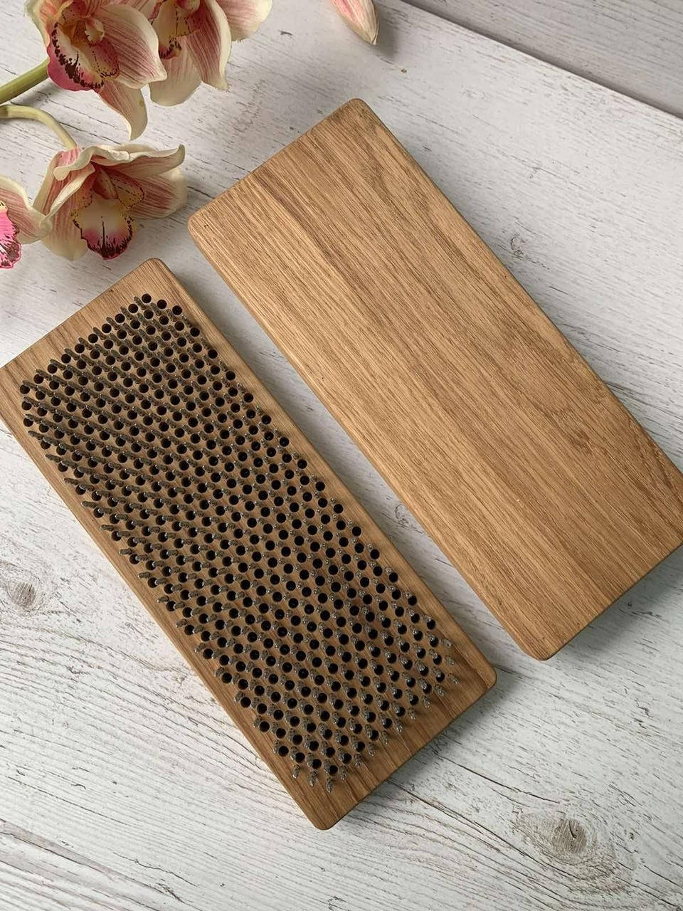 

Доска Садху с Гвоздями для йоги. Доски Садху для ног и спины Light Oak